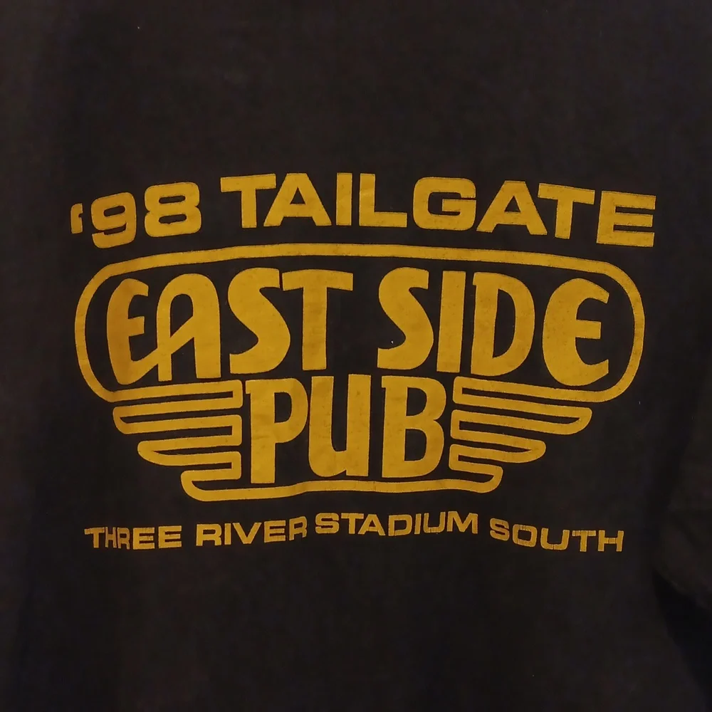 Steelers Football Black T-Shirt - Picture 7 of 8